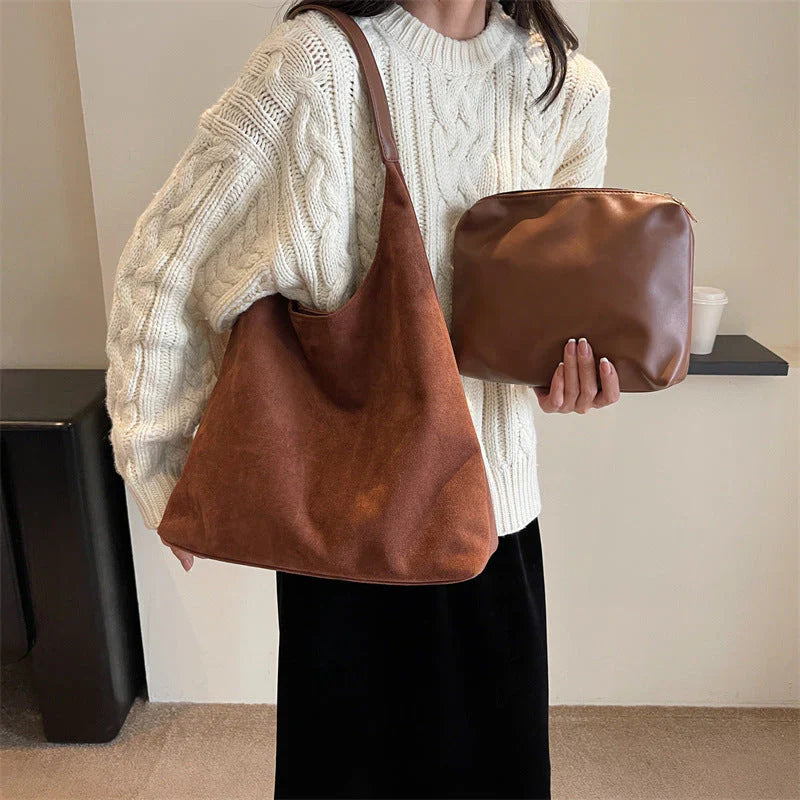 Kim - Wildleder Frauen Tasche
