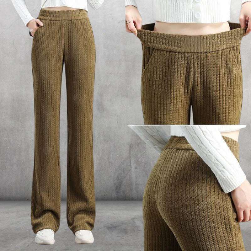 Eline - Vielseitige Damenhose mit Elastischer Taille