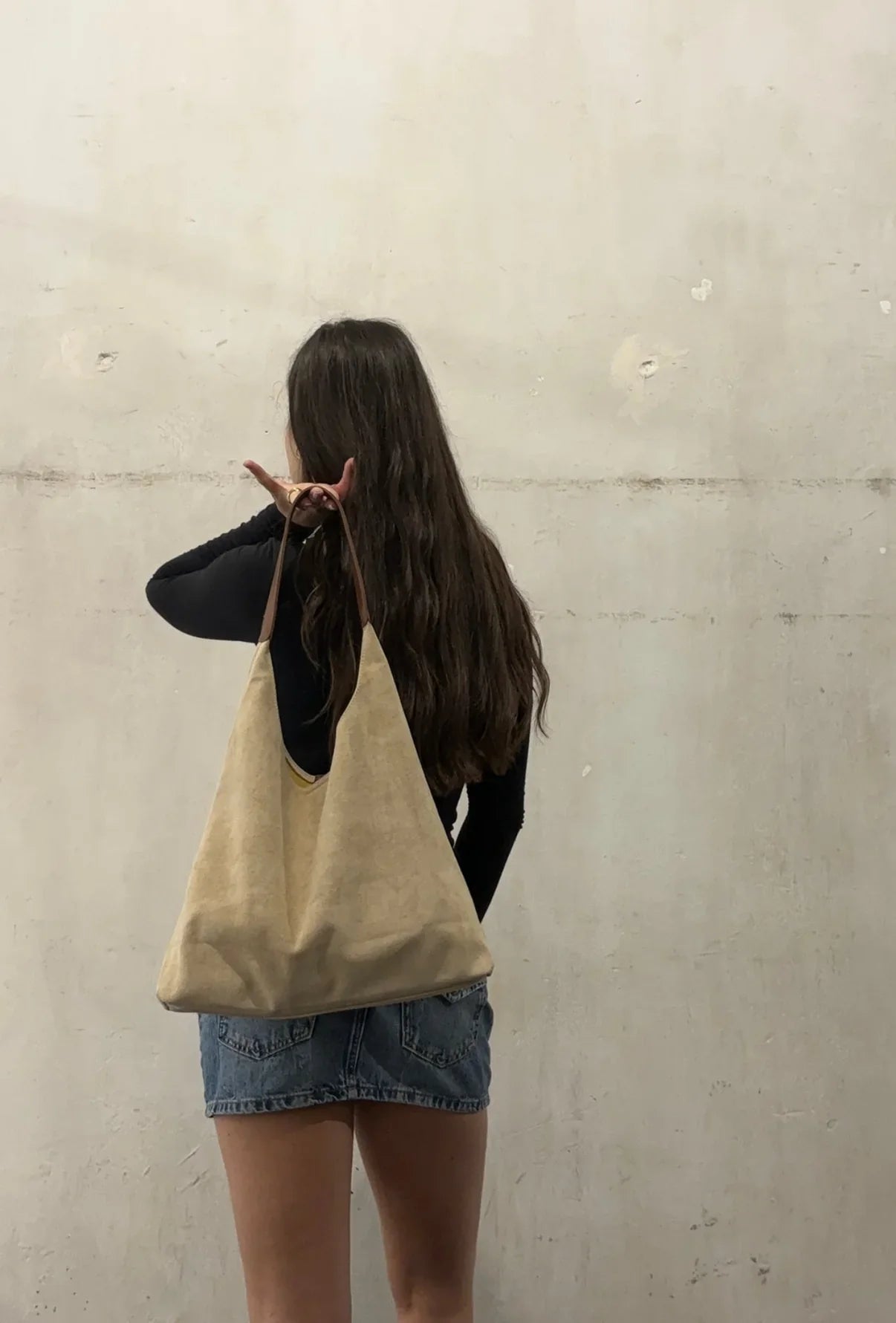 Kim - Wildleder Frauen Tasche