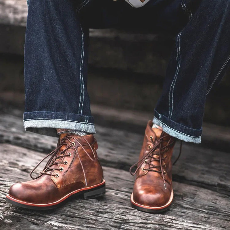 Aigo - Langlebige und Lederstiefel
