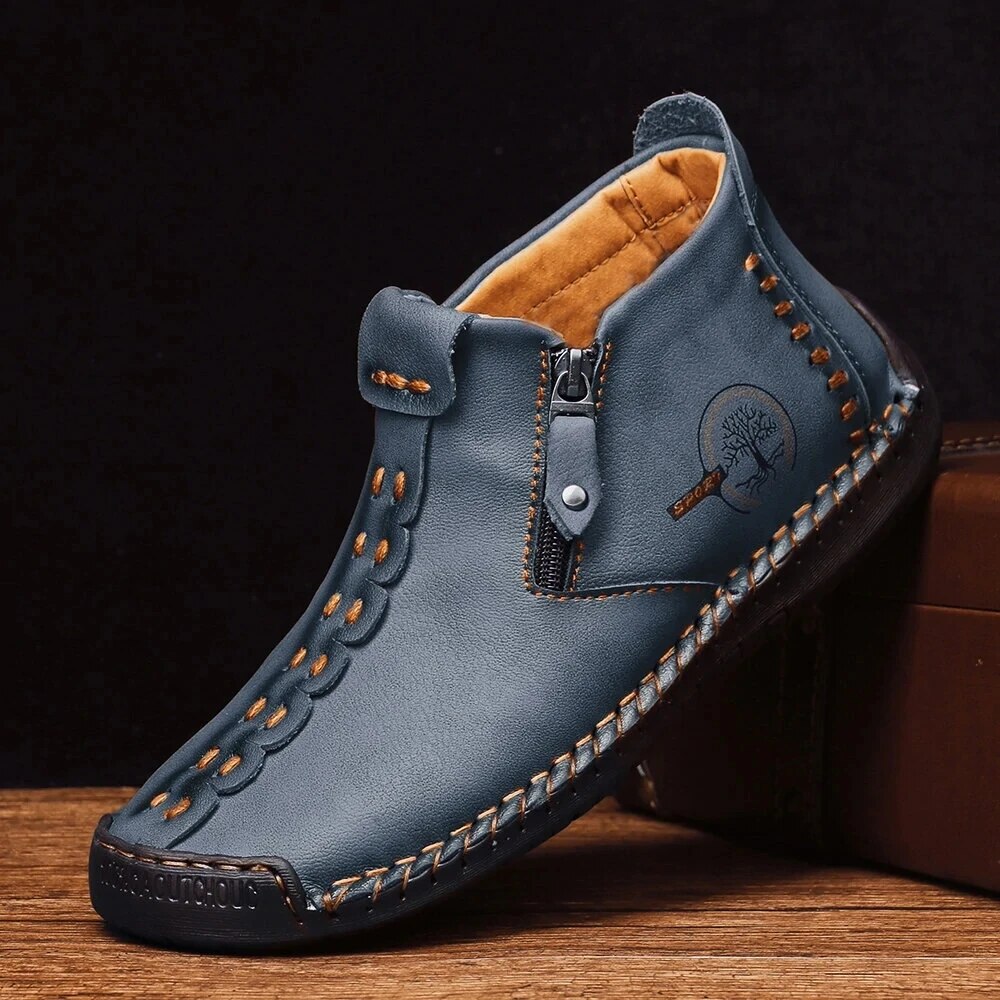 Raymond - Stylische Herren Lederstiefel