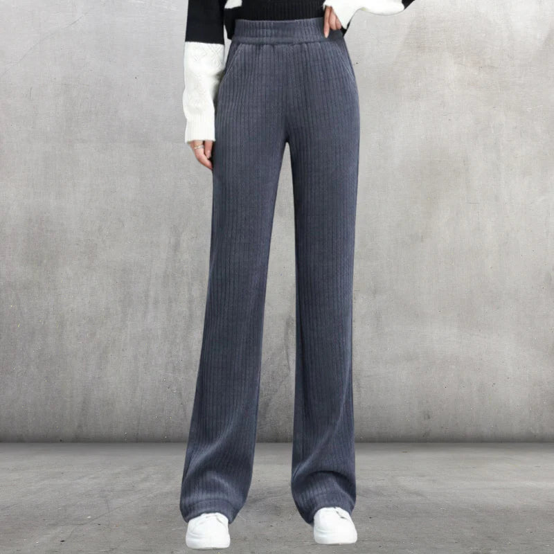 Eline - Vielseitige Damenhose mit Elastischer Taille