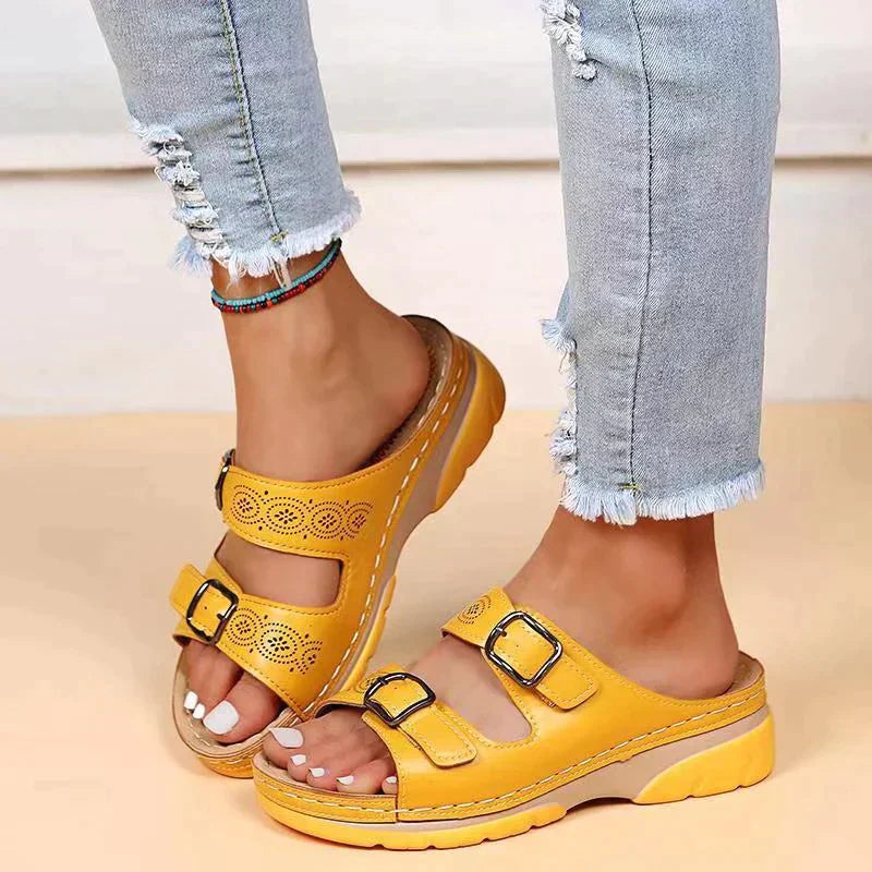 Bella - Damen Sandalen aus Leder