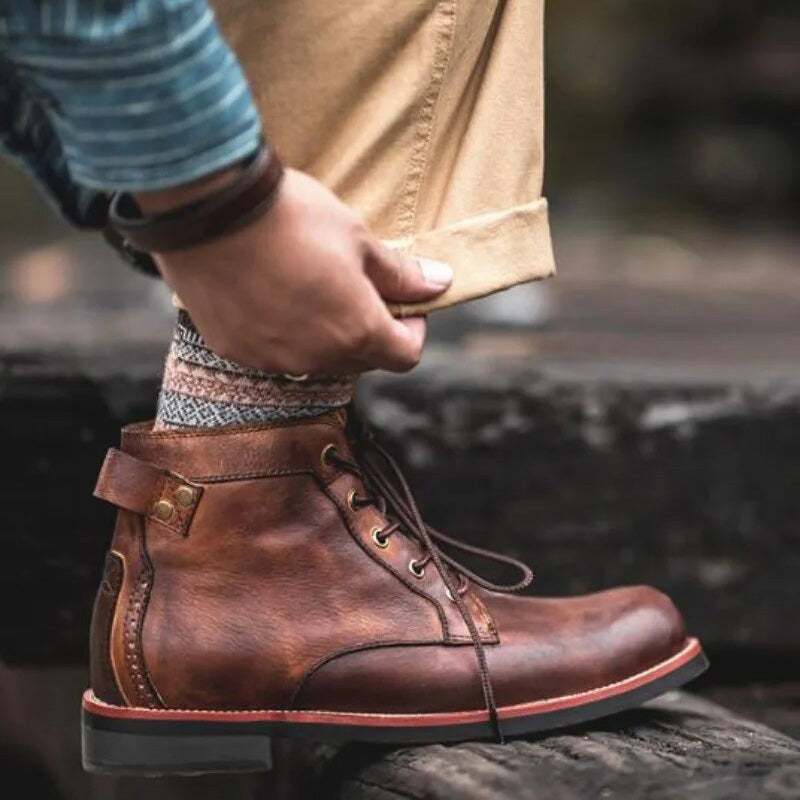 Aigo - Langlebige und Lederstiefel