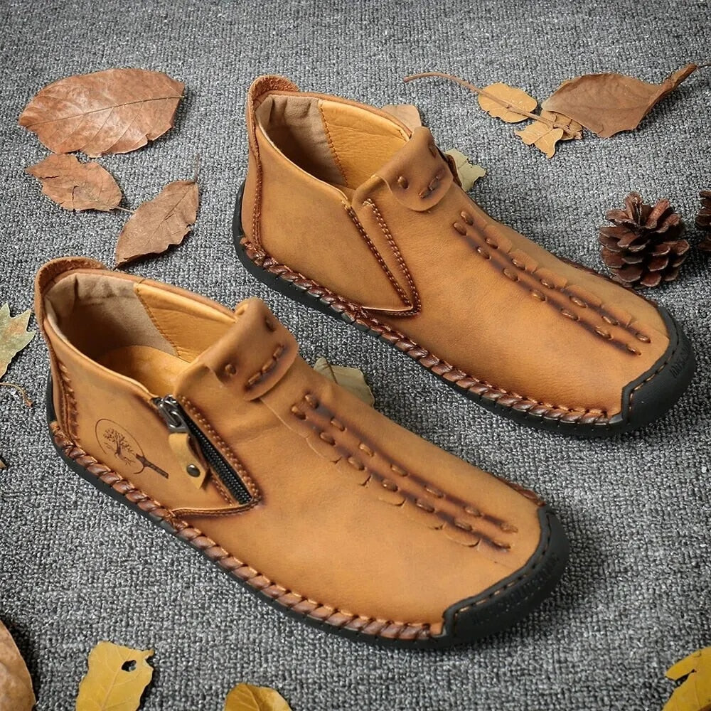 Raymond - Stylische Herren Lederstiefel