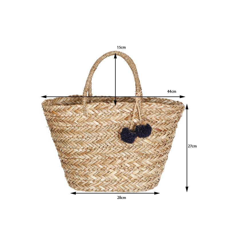 Bo - Beige Strandtasche