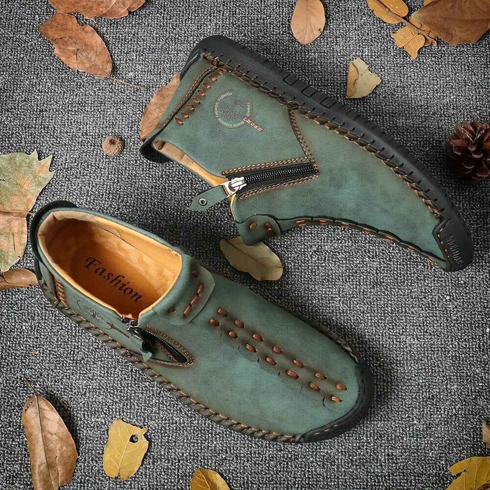 Raymond - Stylische Herren Lederstiefel