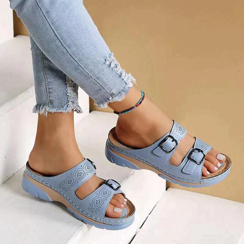Bella - Damen Sandalen aus Leder