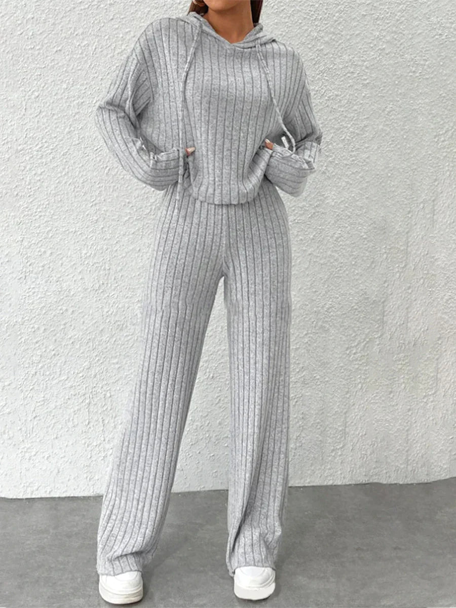 Ayesha - Rippenstrick Bekleidungsset