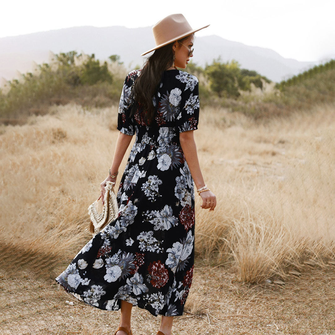 Raina - Geblümtes Sommerkleid