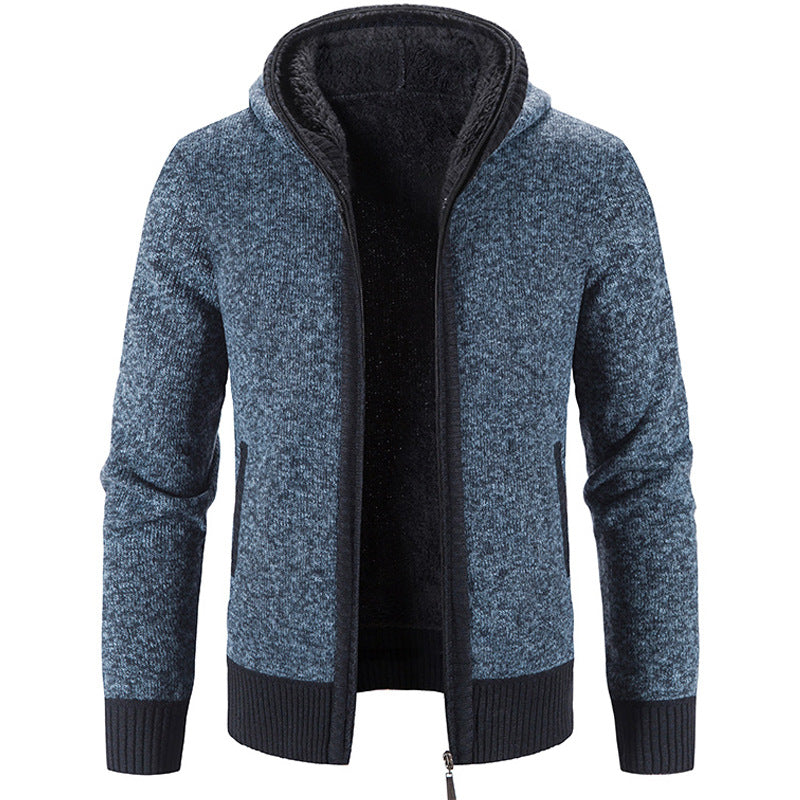 Isaac – Dicker Gestrickter Kapuzenpullover