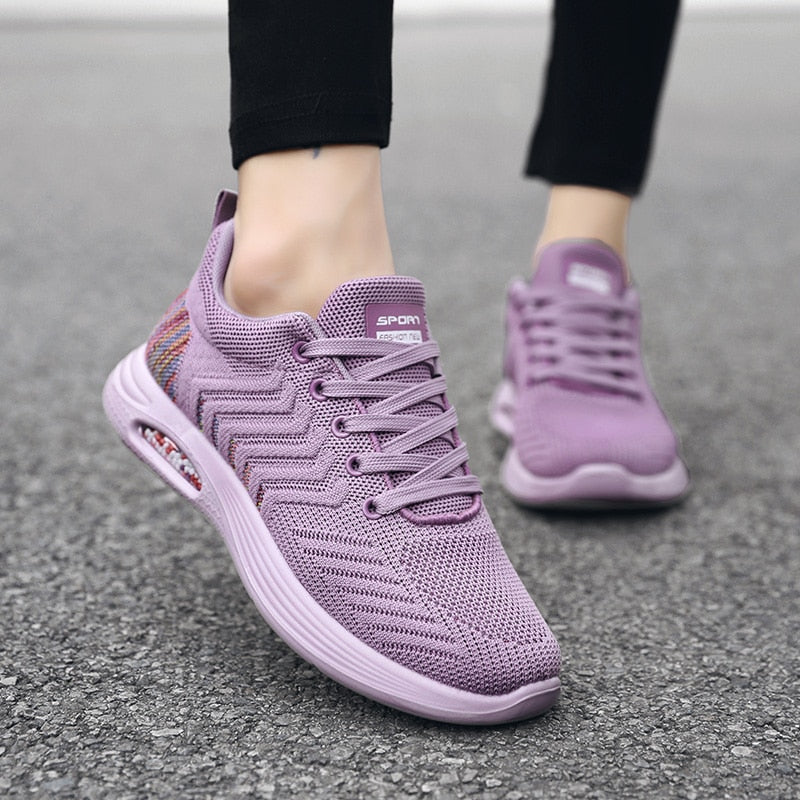 Ilaria - Leichte Gestrickte Frauen Sneaker