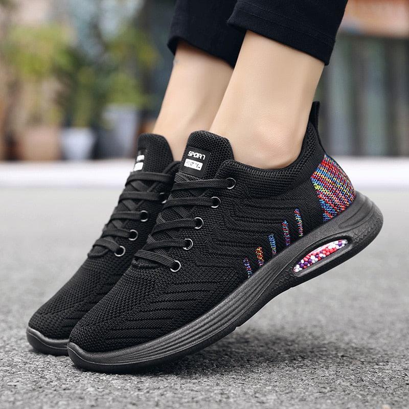 Ilaria - Leichte Gestrickte Frauen Sneaker