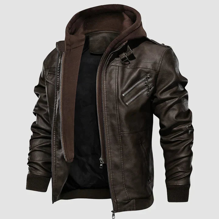 Liam - Herren Vintage Lederjacke