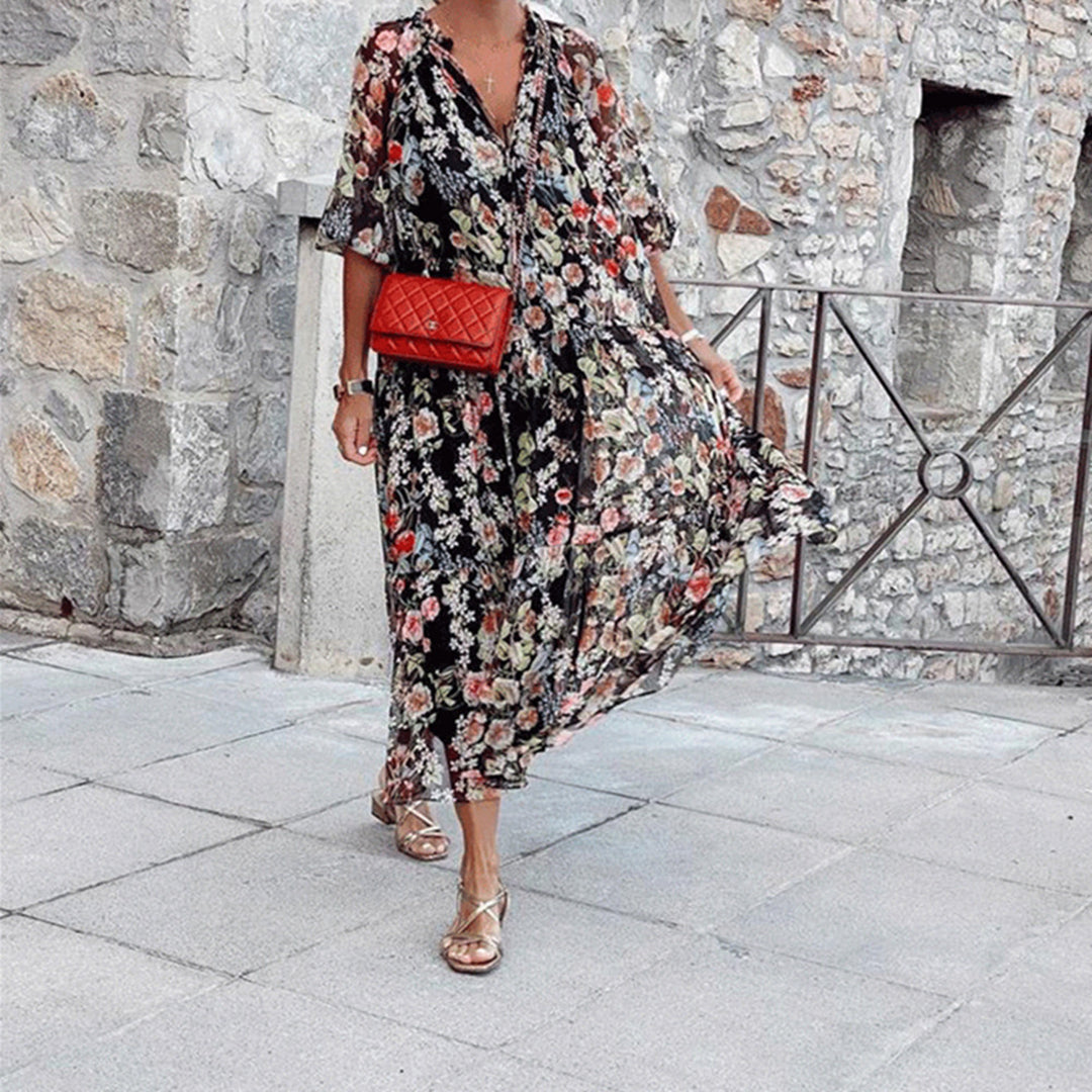 Sabiha - Elegantes Langes Kleid
