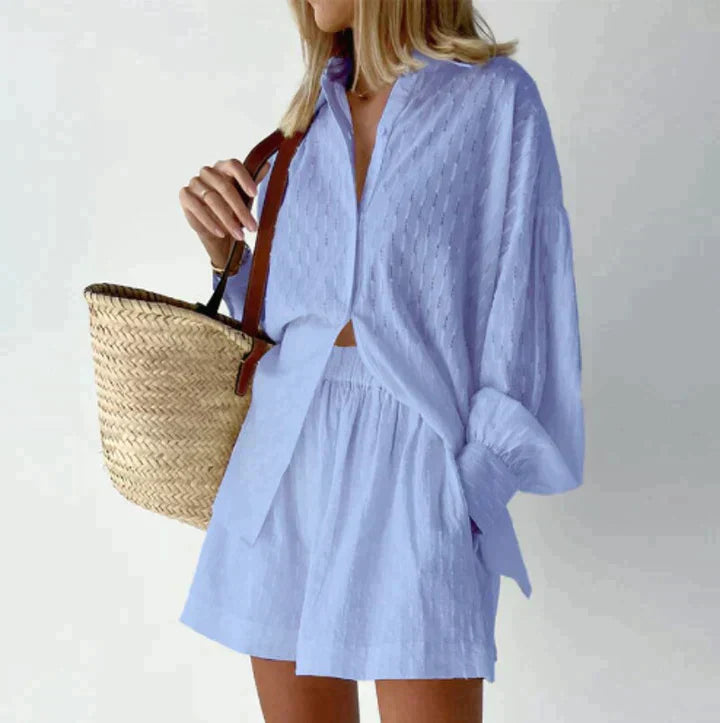 Aubriella - Elegantes Zweiteiliges Sommer-Set