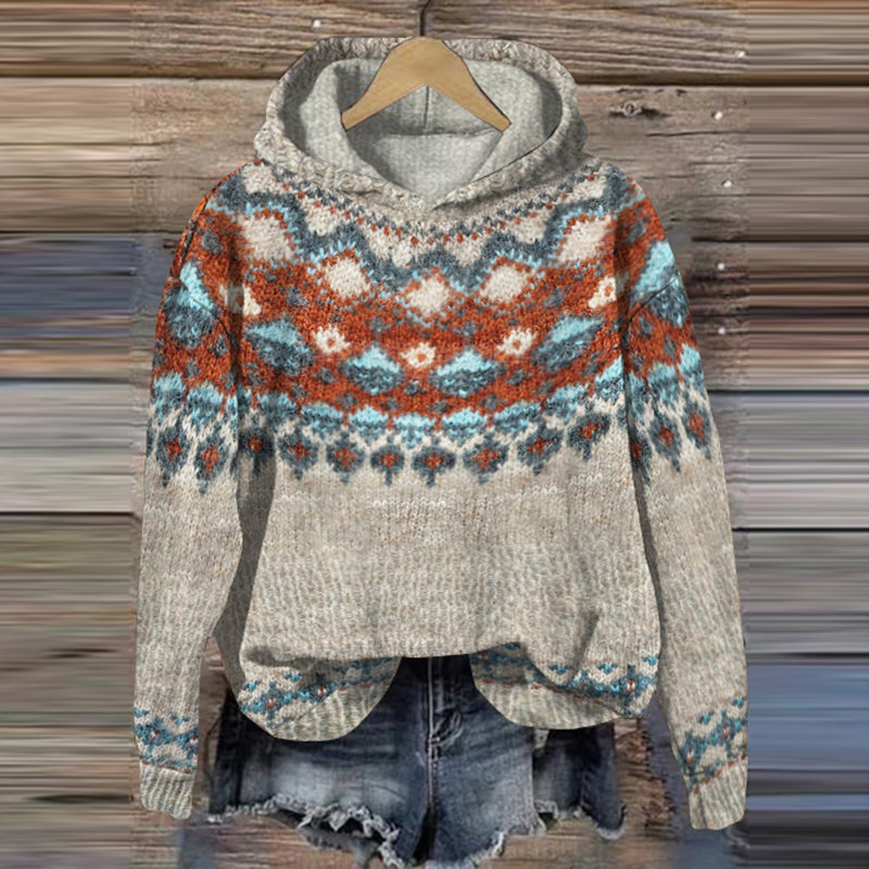 Ola - Modischer Damenpullover mit Kapuze