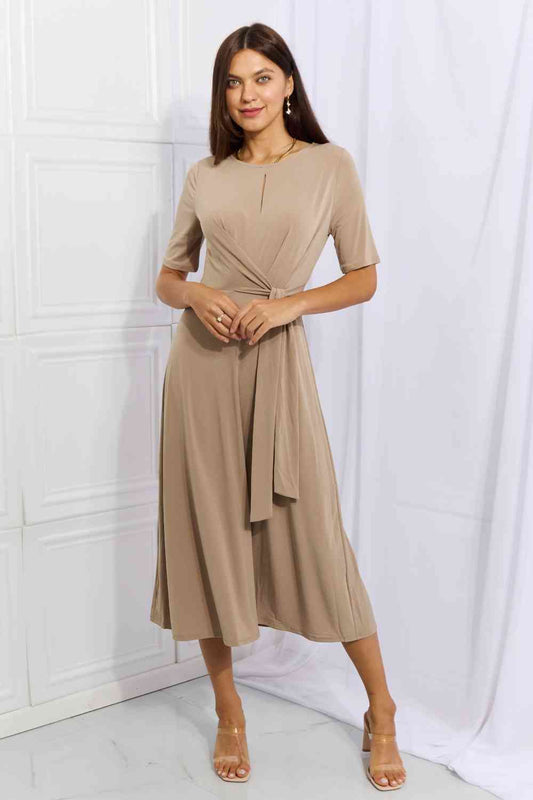 Lila - Frauen Wickelkleid