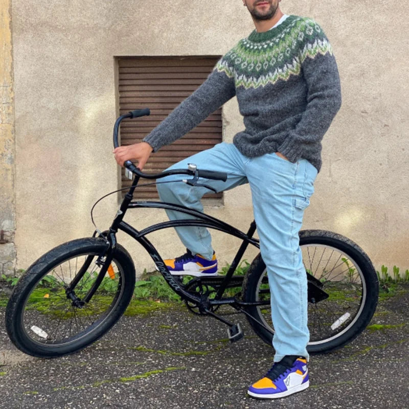 Timothy – Rundhalspullover für Herren