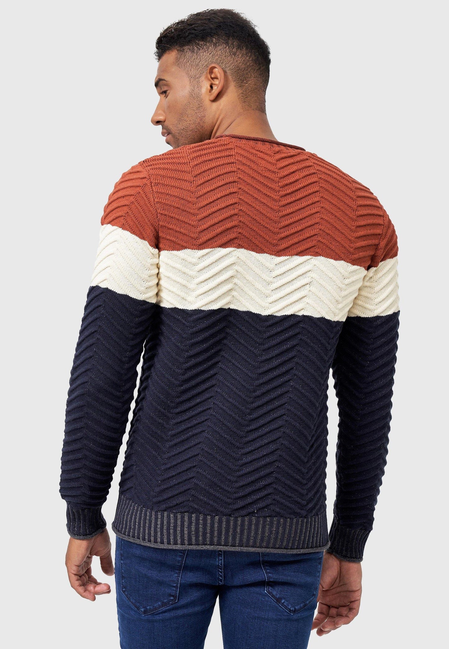 Damien - Vielseitiger Herren Strickpullover