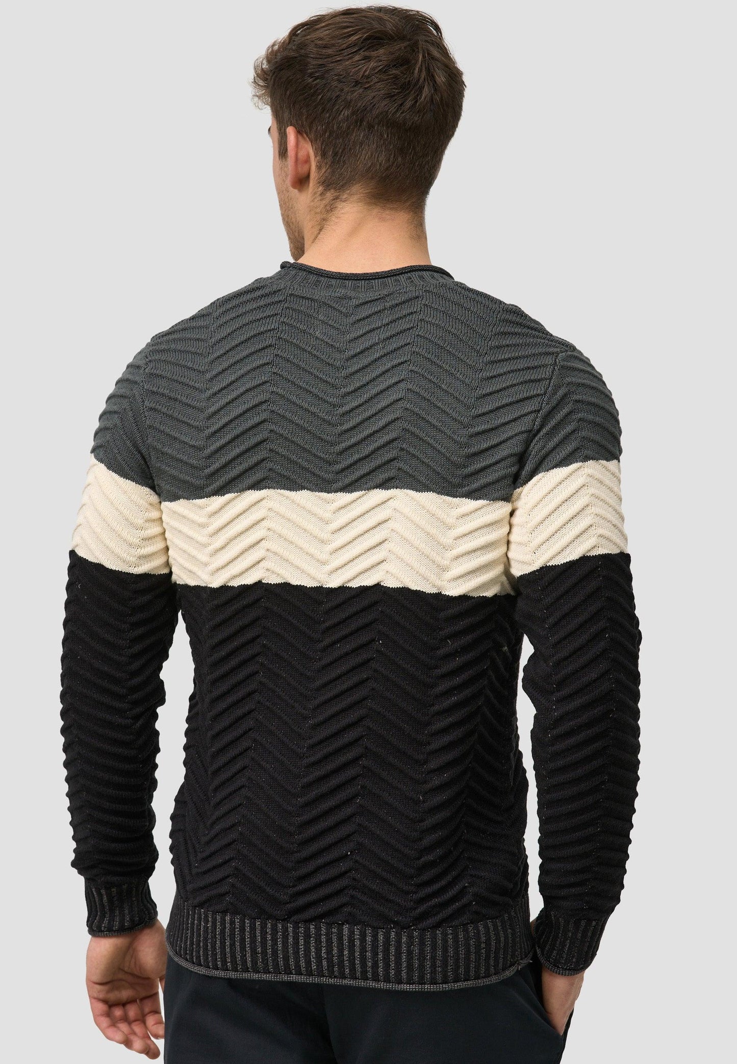 Damien - Vielseitiger Herren Strickpullover