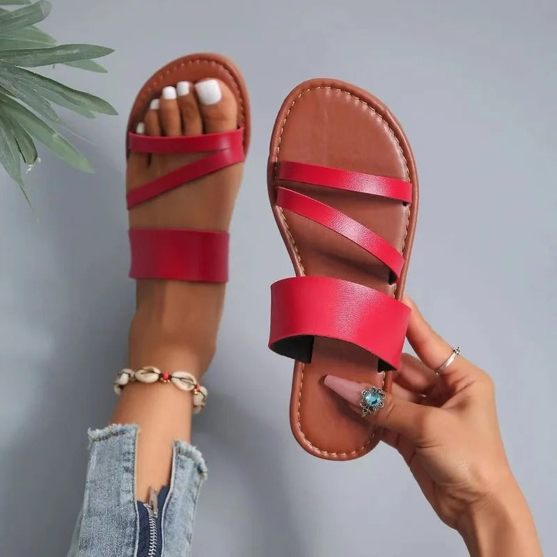 June - Bequeme Sandalen