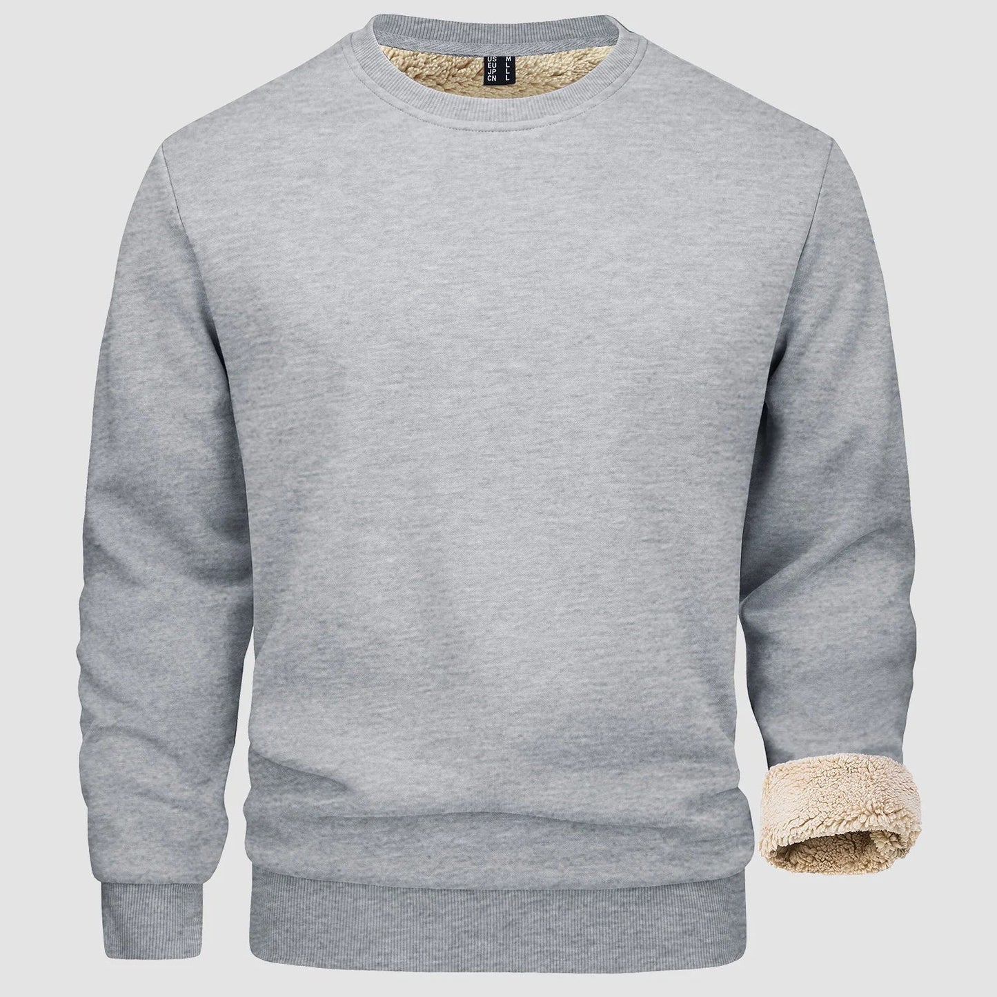 Cassiano - Klassischer Fleece-Pullover für Herren