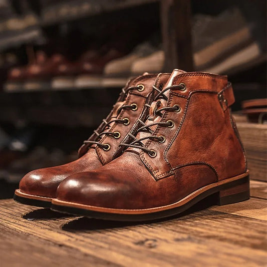 Aigo - Langlebige und Lederstiefel