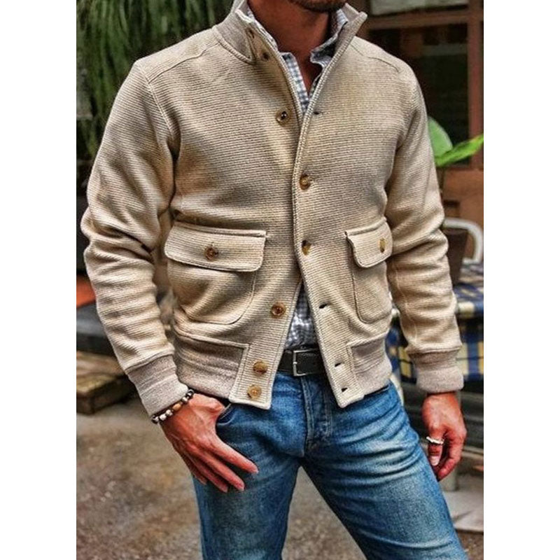 Caleb - Stilvolle Herren Strickjacke