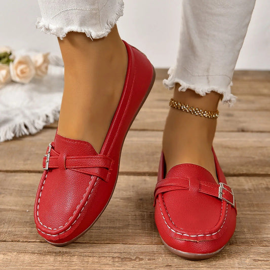 April - Klassischer Loafer für Damen