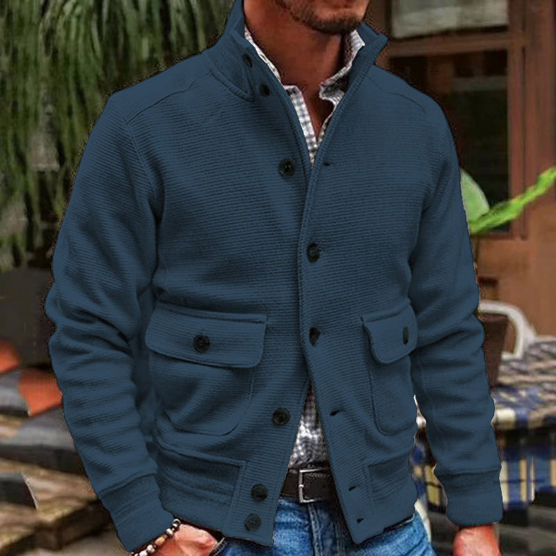 Caleb - Stilvolle Herren Strickjacke