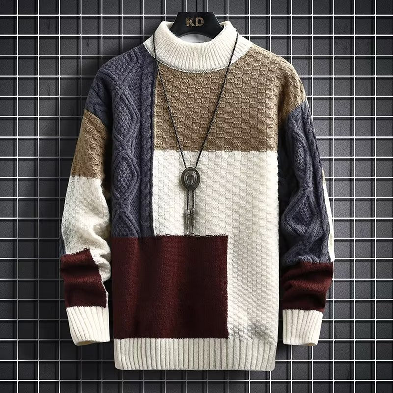 Damien - Vielseitiger Herren Strickpullover
