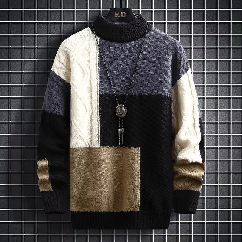 Damien - Vielseitiger Herren Strickpullover