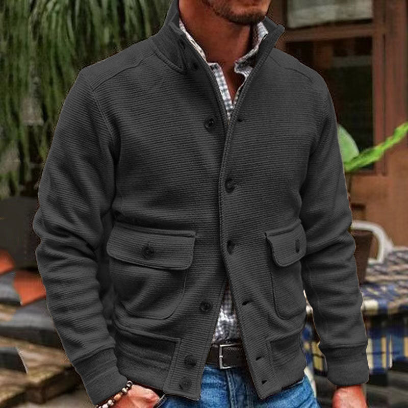 Caleb - Stilvolle Herren Strickjacke