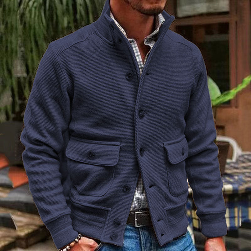 Caleb - Stilvolle Herren Strickjacke