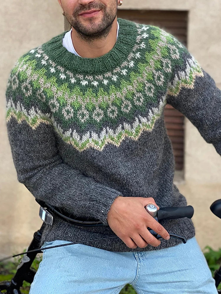 Timothy – Rundhalspullover für Herren