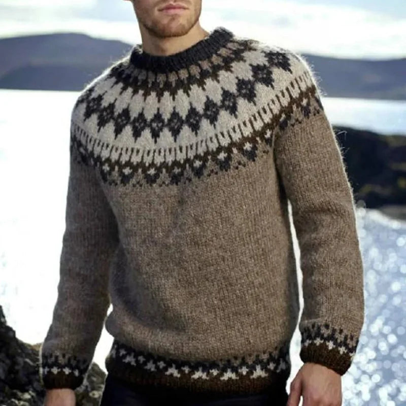 Christofer – Pullover mit Rundhalsausschnitt