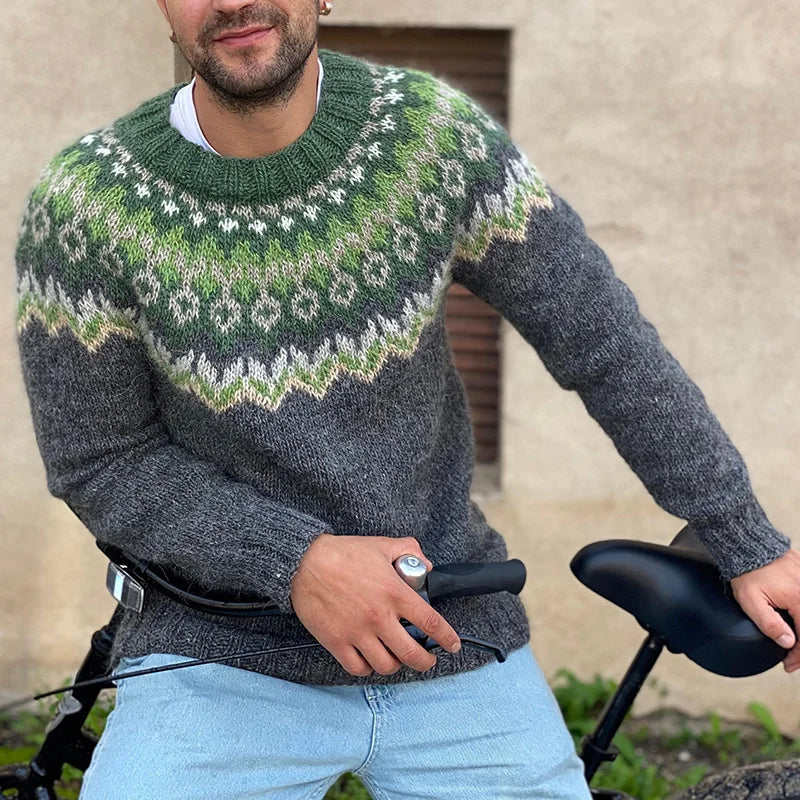 Timothy – Rundhalspullover für Herren