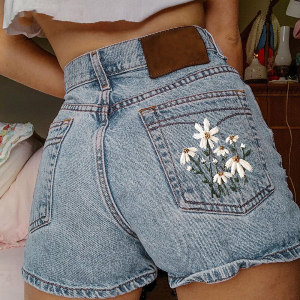 Monika - Frauen Denim Shorts
