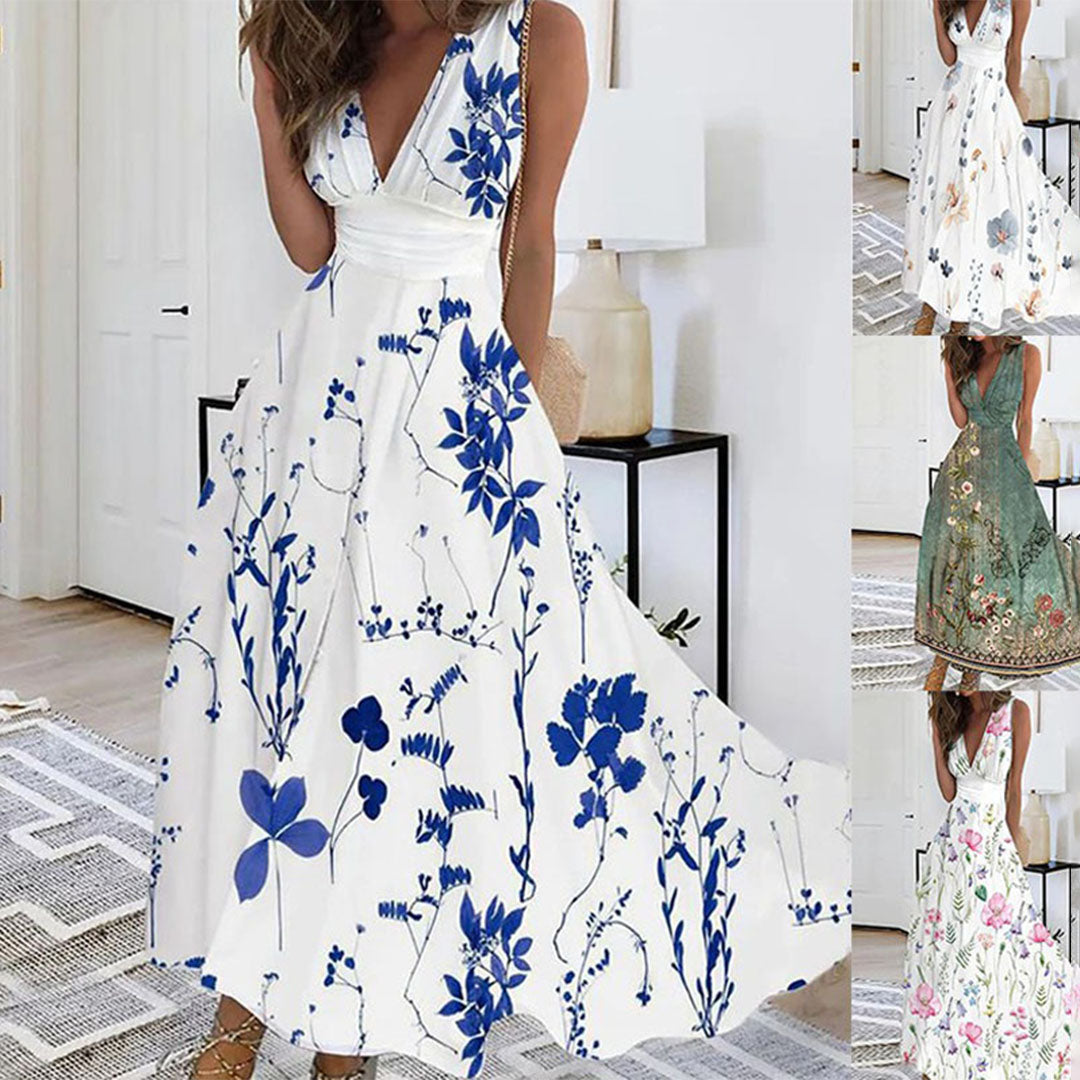 Julissa - Elegantes Geblümtes Kleid