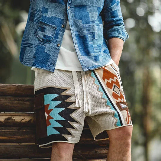 Ruud - Shorts mit Tribal-Druck