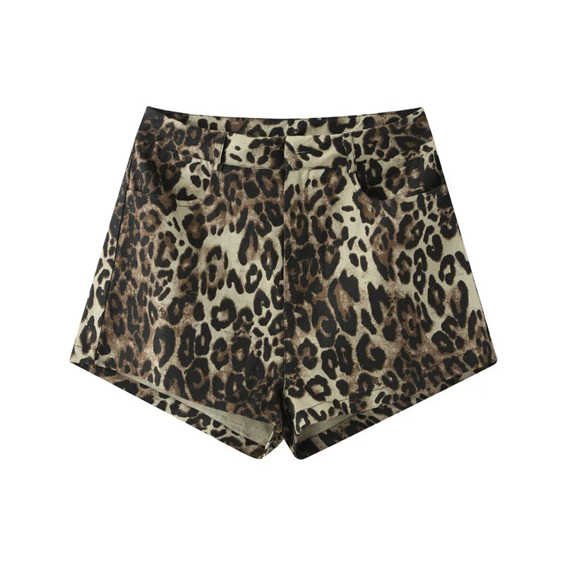 Tinny - Trendige Shorts mit Leopardenmuster