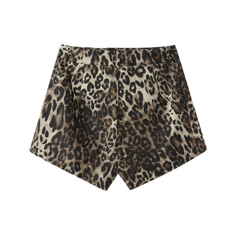 Tinny - Trendige Shorts mit Leopardenmuster