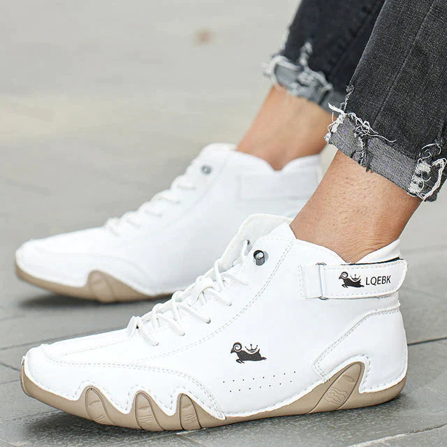Leon - Bequeme und rutschfeste Barfußschuhe aus echtem Leder