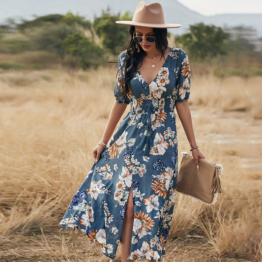 Raina - Geblümtes Sommerkleid