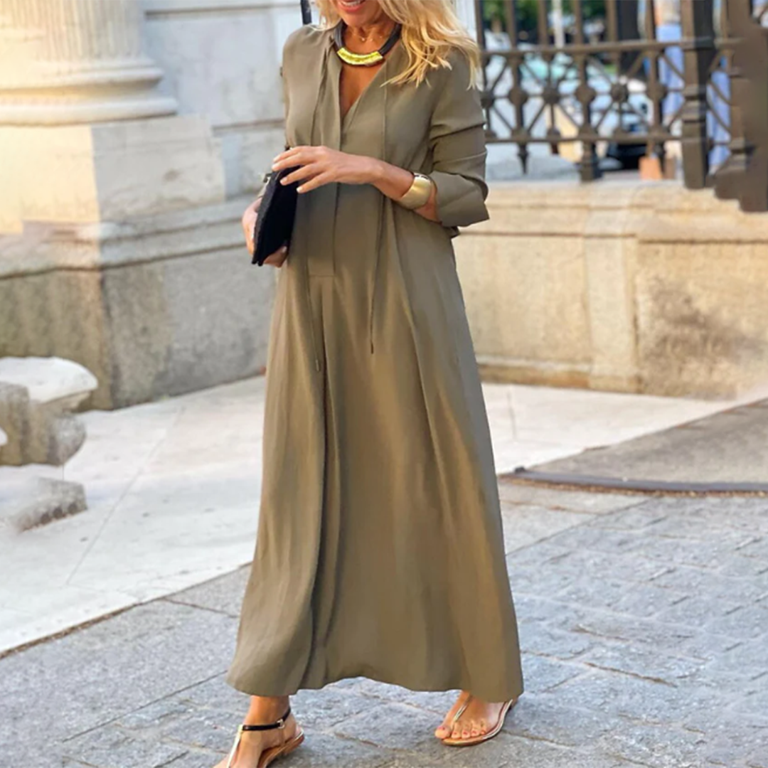 Berny - Langärmeliges Kleid für Frauen