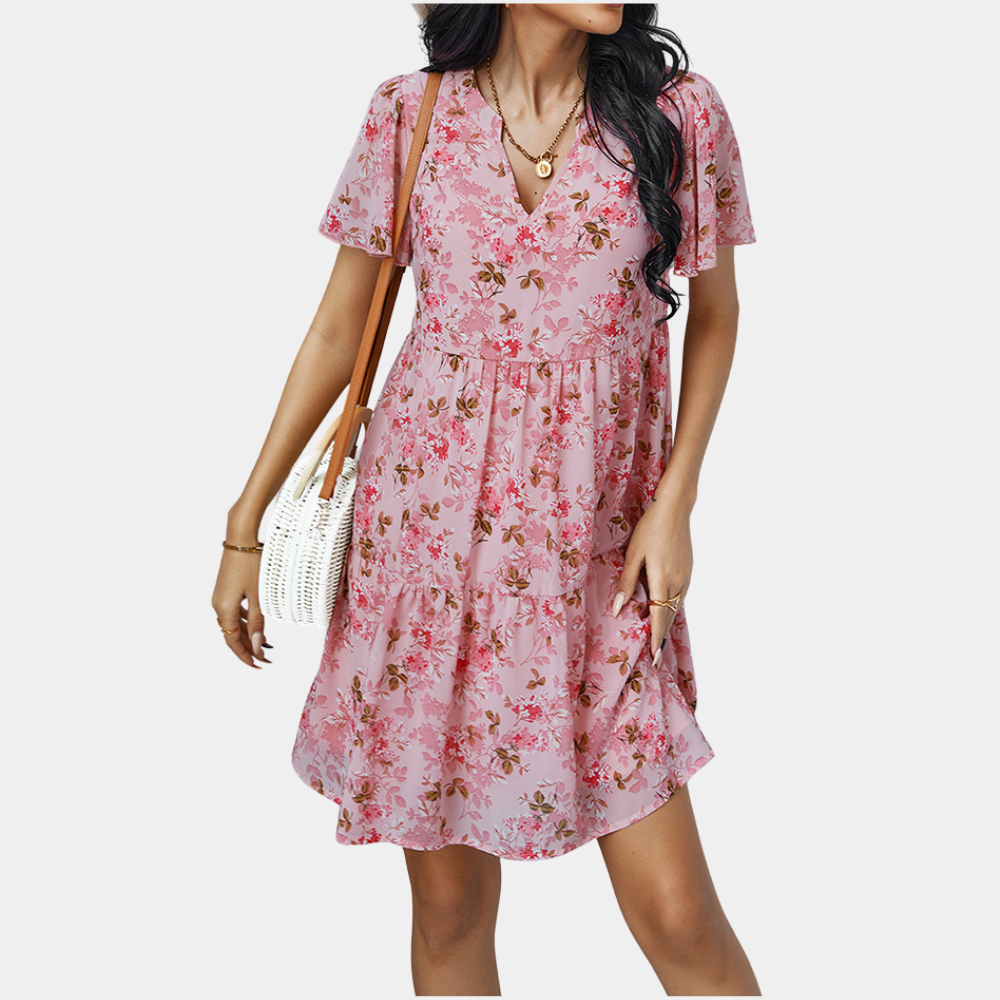 Zanna - Geblümtes Kleid für Frauen