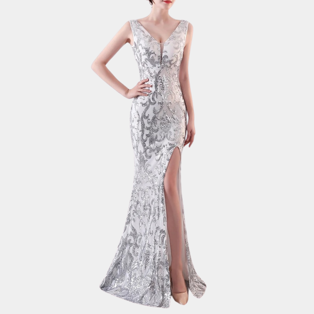 Vien - Luxuriöses Damenkleid aus Spitze