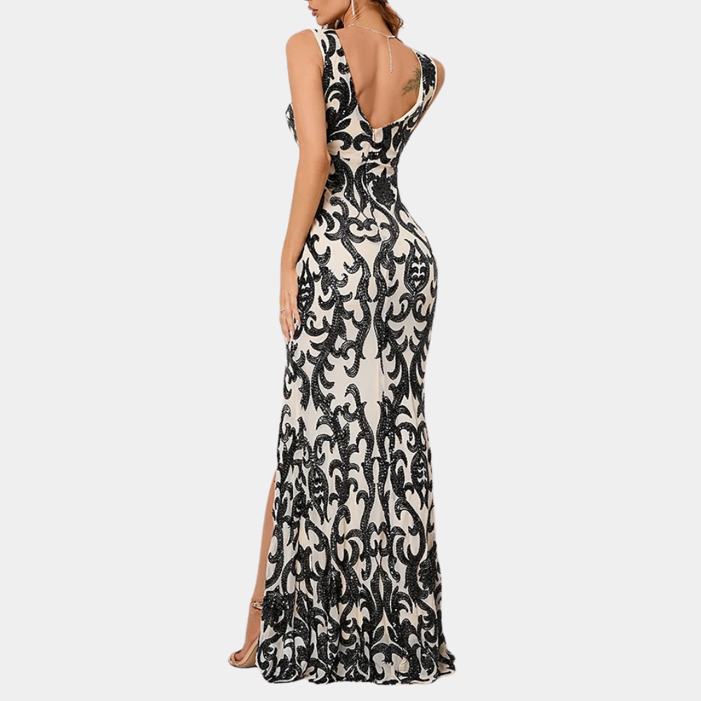 Vien - Luxuriöses Damenkleid aus Spitze