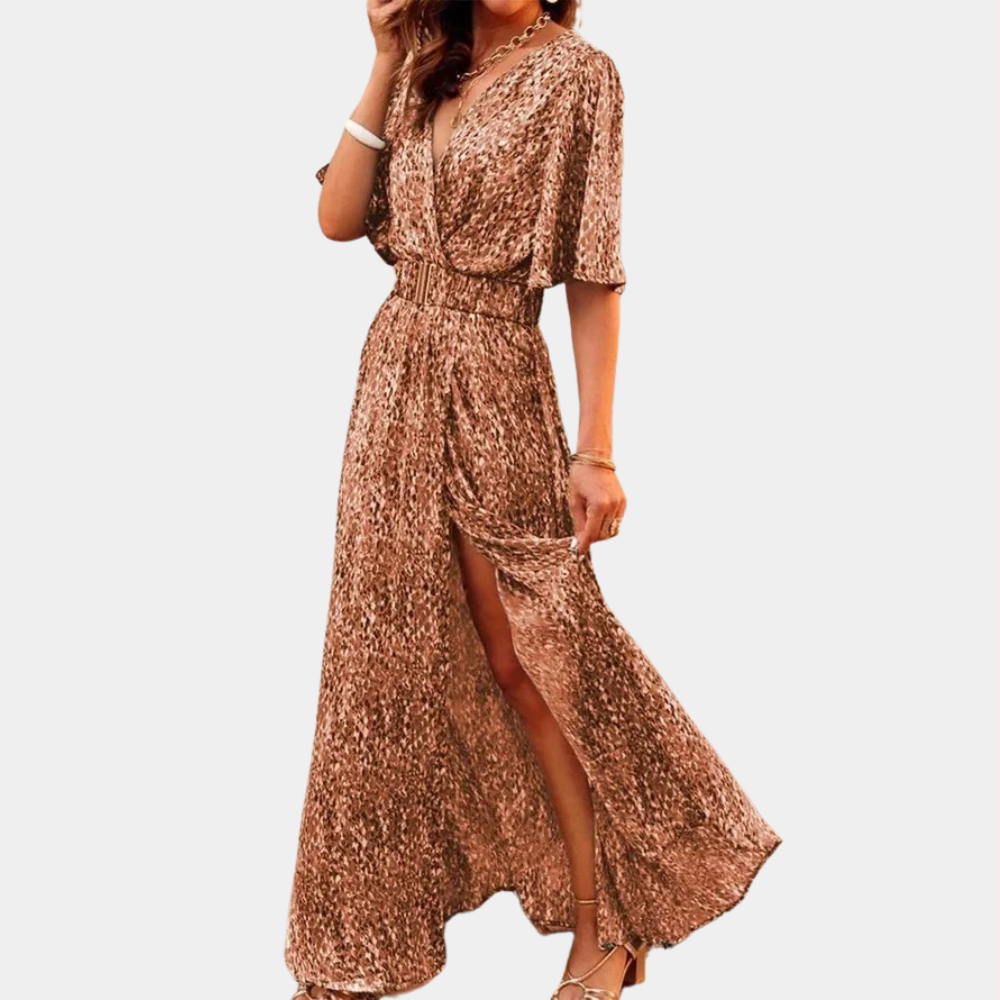 Risette - Maxi-Wickelkleid für Frauen